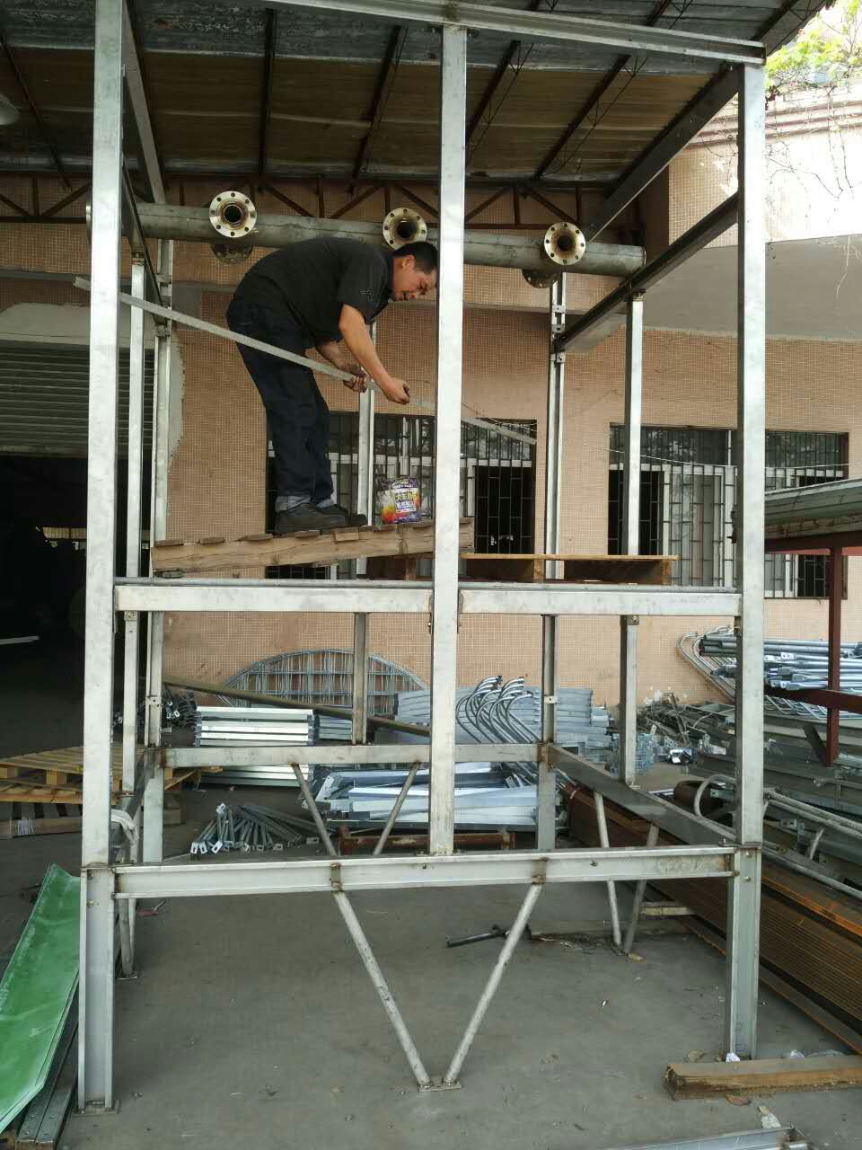 冷卻塔鋼件清洗、防腐及更換