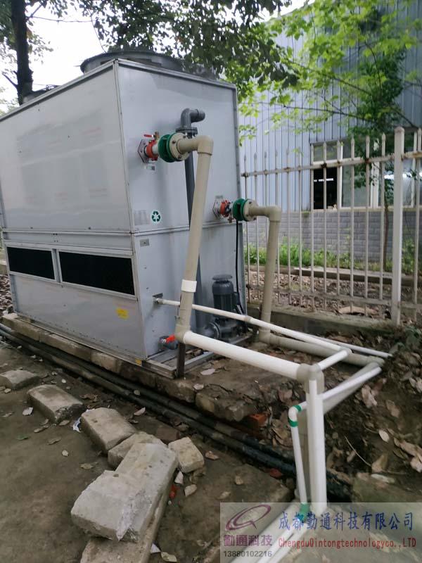 廣漢淬火液閉式冷卻塔循環(huán)系統(tǒng)安裝現(xiàn)場