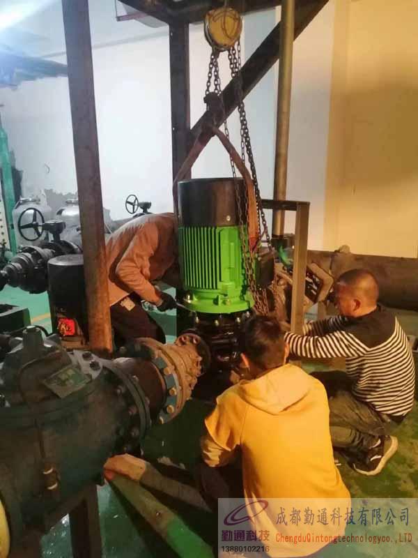 成都水泵更換現(xiàn)場(chǎng)