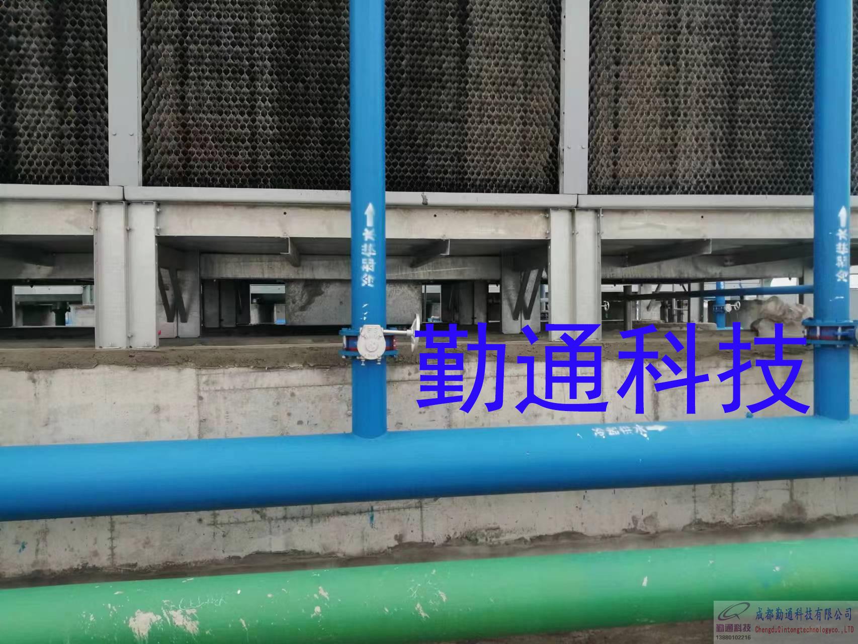 自貢橫流塔冷卻塔填料更換現(xiàn)場(chǎng)